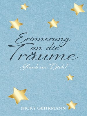 cover image of Erinnerung an die Träume